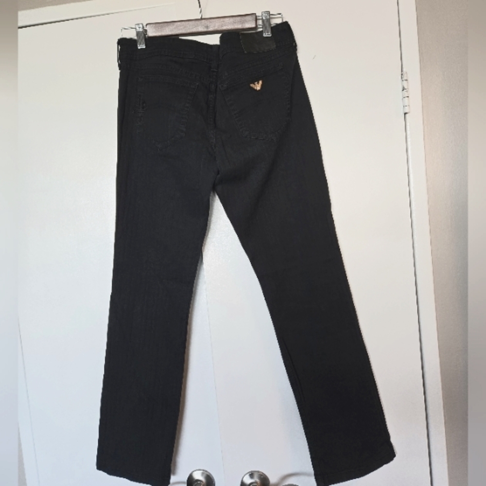 Armani Jeans Women Black Pants W29 L30